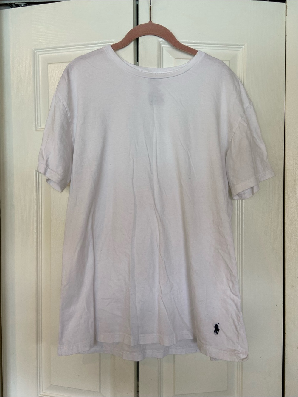Polo by Ralph Lauren White Crewneck Short-Sleeve Tee